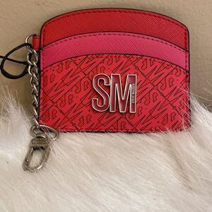 NWT Steve Madden Card Case Wallet - Pink/Red